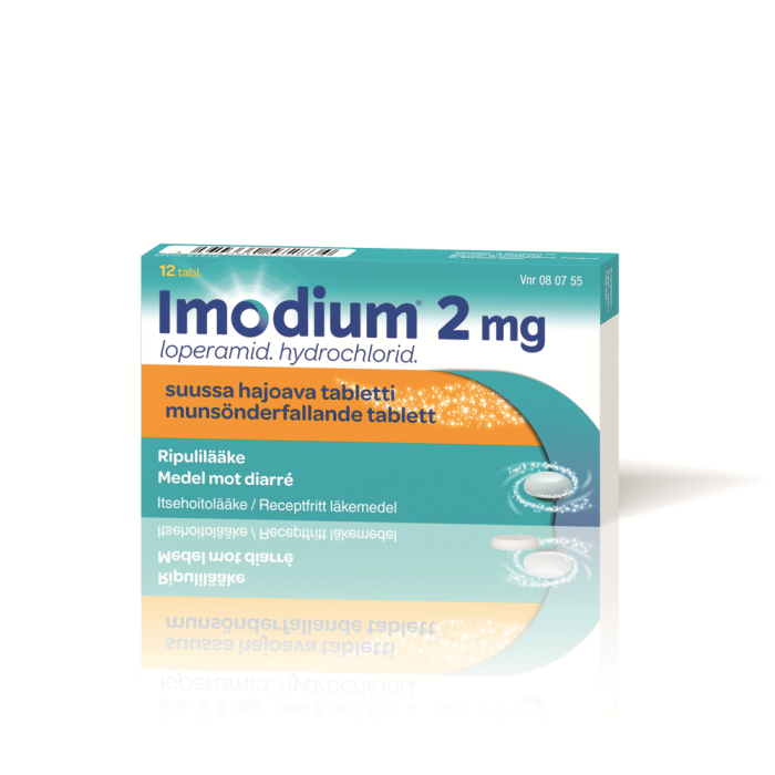 IMODIUM tabletti, suussa hajoava 2 mg 12 fol kuva 4