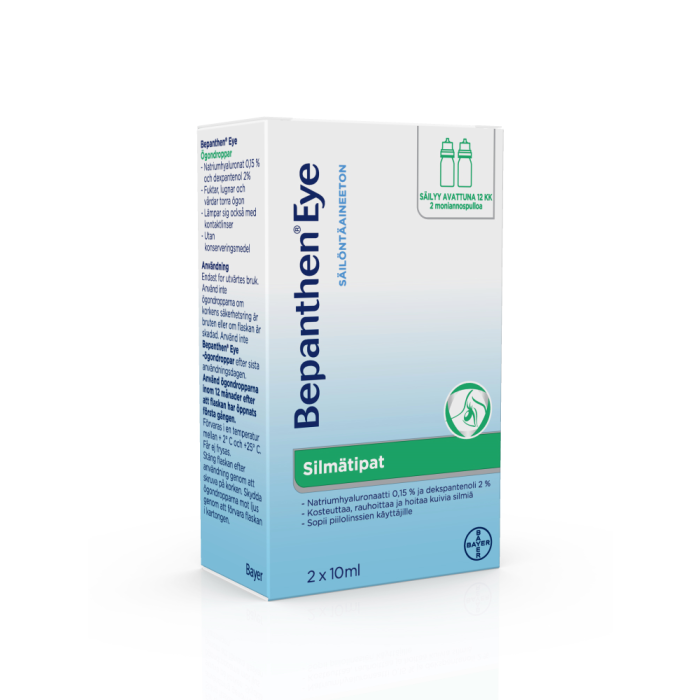 Bepanthen Eye moniannospullo 2x10 ml