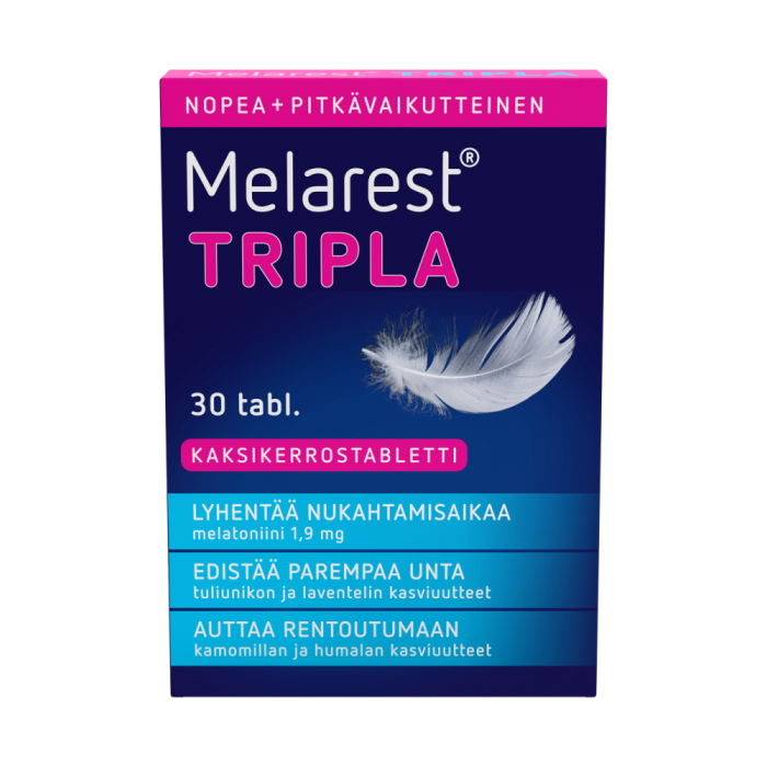 Melarest Tripla 30 tabl kuva 2