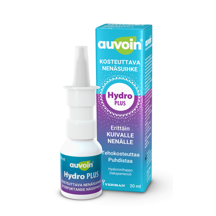 Auvoin Hydro Plus kosteuttava nenäsuihke 20 ml kuva 3