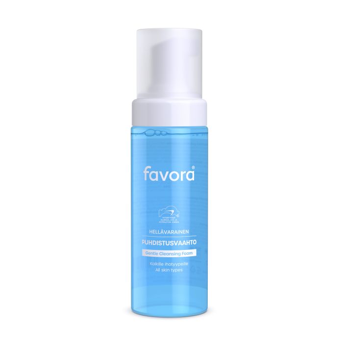 Favora hellävarainen puhdistusvaahto neste 150 ml