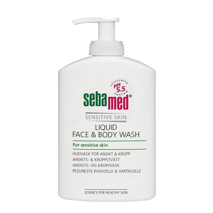 Sebamed Liquid Face&Body Wash pesuneste pumppupullo 300 ml kuva 2