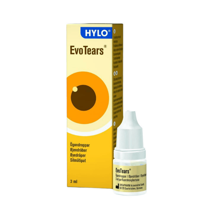 EvoTears lipidipuutokseen 3 ml