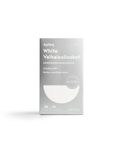 Apteq White valkaisuliuskat 28 kpl