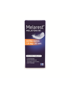 Melarest 1,9 mg 30 tabl