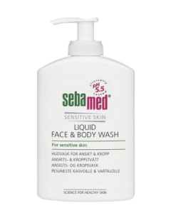 Sebamed Liquid Face&Body Wash pesuneste pumppupullo 300 ml