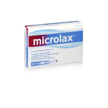 MICROLAX peräruiskeliuos 4 x 5 ml