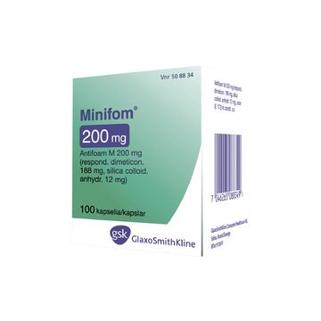 MINIFOM kapseli, pehmeä 200 mg 100 kpl