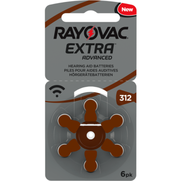 Rayovac Kuulokojeen paristo 312 8 kpl/levy
