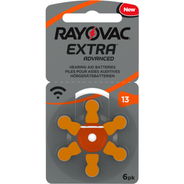 Rayovac Kuulokojeen paristo 13 8 kpl/levy