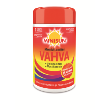 Minisun monivitamiini Vahva 120 tabl