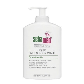Sebamed Liquid Face&Body Wash pesuneste pumppupullo 300 ml