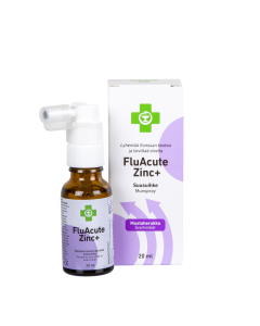 APTEEKKI FluAcute Zinc+ mustaherukka 20 ml