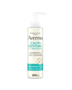 Aveeno Calm+Restore nourishing oat cleanser 200 ml