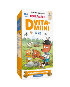 Koiramäen D-vitamiini 10 mikrog 100 tabl
