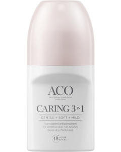 ACO Body Deo Caring 3 in 1 P 50 ml