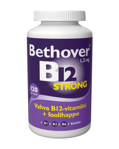 Bethover Vahva B12 Mansikka 120 tabl