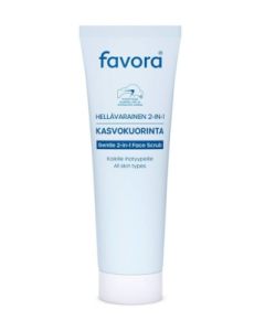 Favora Hellävarainen 2 in 1 kuorintavoide 75 ml