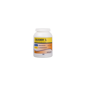 CALCICHEW D3 APPELSIINI purutabletti 500 mg/5 mikrog 100 kpl
