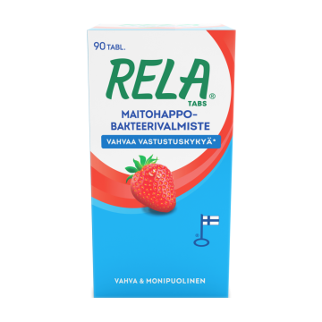 Rela Tabs Mansikka 90 tabl