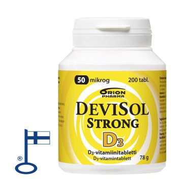 Devisol Strong 50 mikrog imeskelytabletti 200 kpl