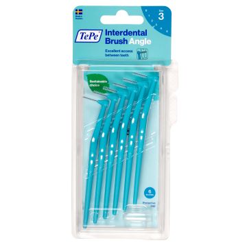 TePe hammasväliharja 0,6 mm Angle sininen 6 kpl