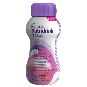 Nutridrink Protein 2.0 metsämarja 4X200 ml