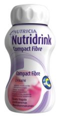 Nutridrink Compact Fibre mansikka 4x125 ml